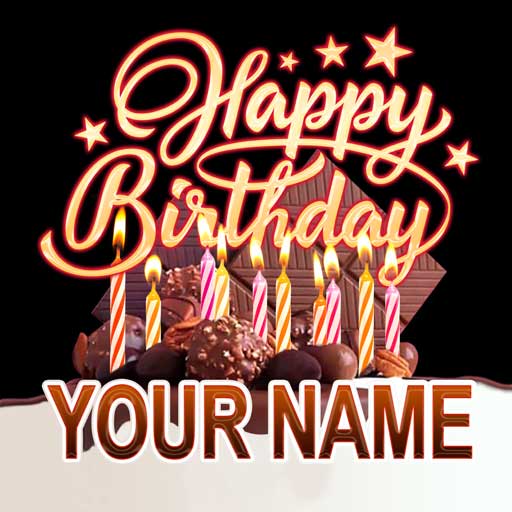 Happy Birthday GIFs with Name Maker 